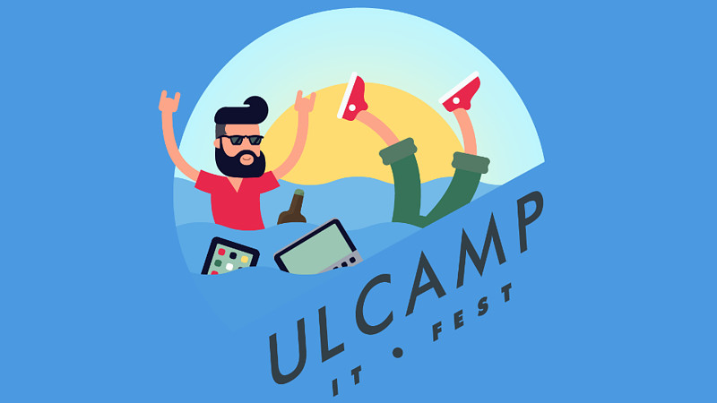 ULCAMP - ежегодная IT-конференция, проходящая в формате пляжного фестиваля на берегу реки Волга недалеко от города Ульяновск
